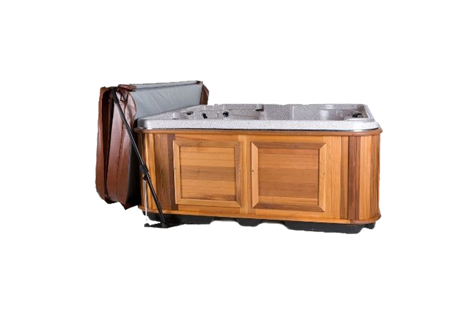 Jacuzzi cover lifter