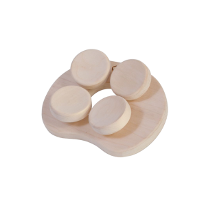 Ergonomische hoofdsteun voor in de Sauna